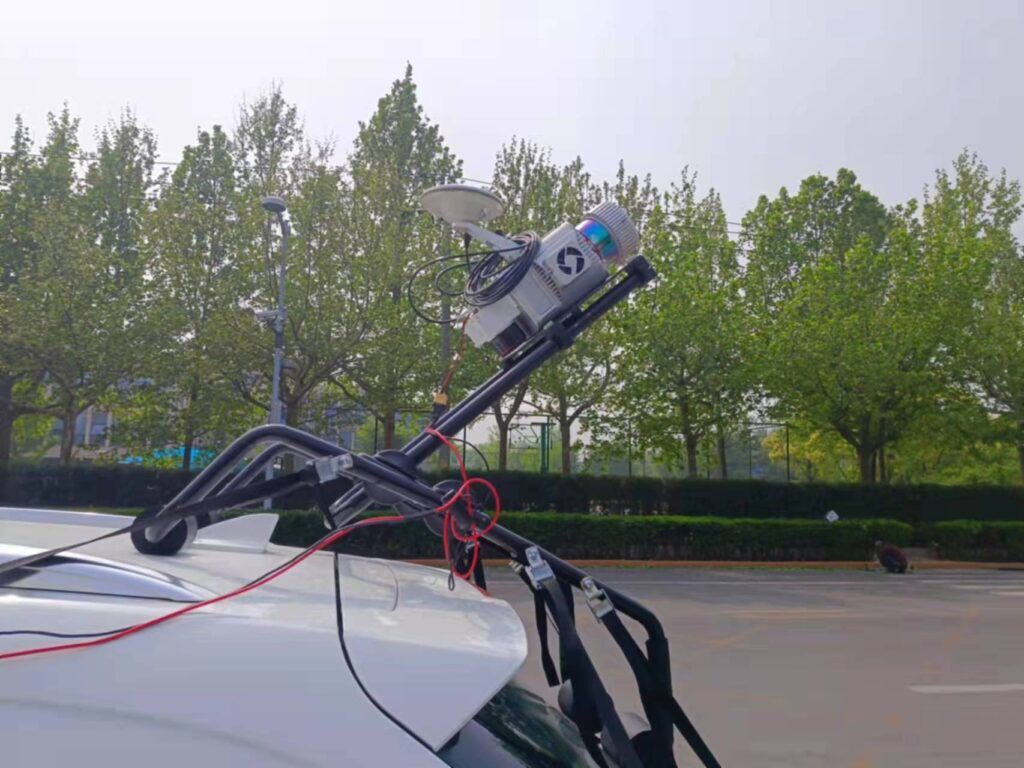 mobile lidar scanner with Riegl VUX-1 LR - mobile laser scanners